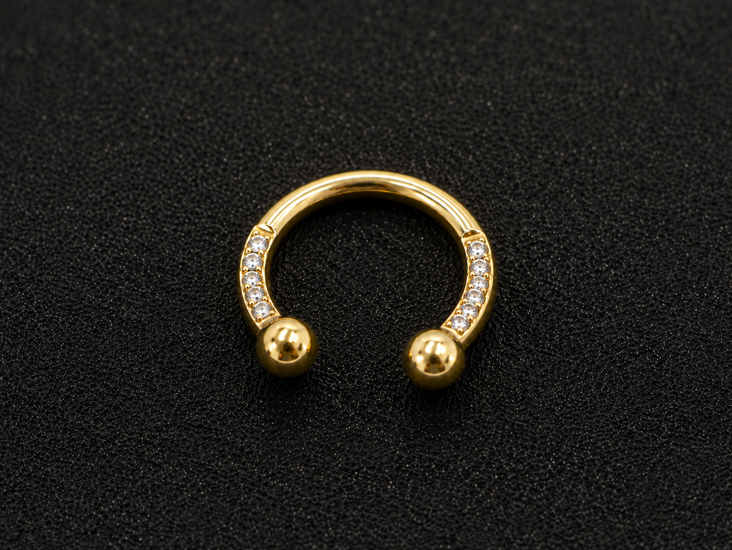 Piercing fer à cheval